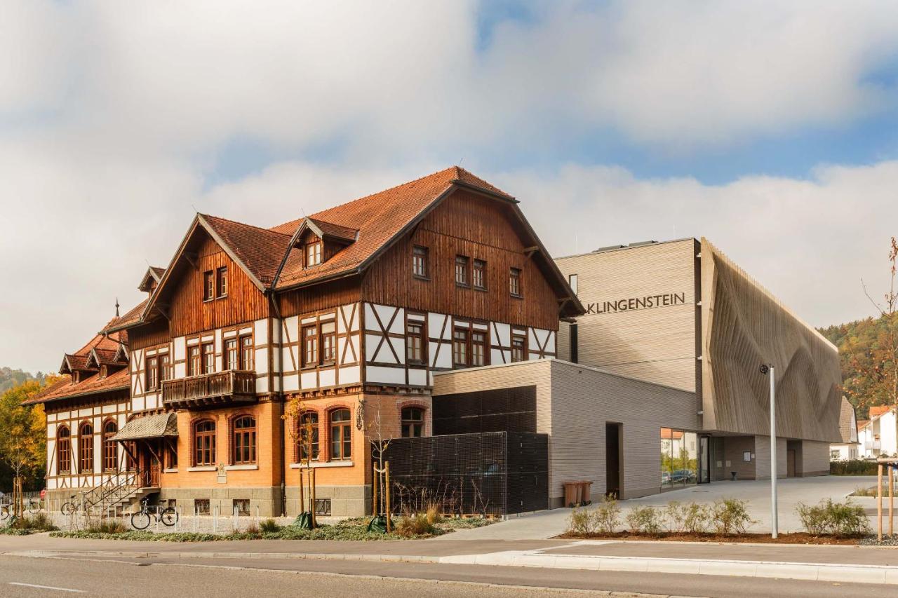 Klingenstein Akzent Hotel Wirtshaus Brauerei Blaustein Exterior foto